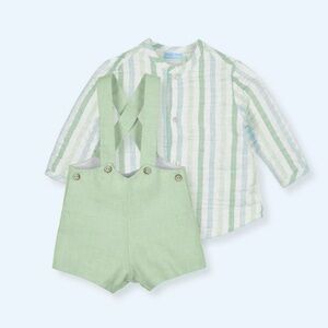 Mac Illusion Striped suspender set